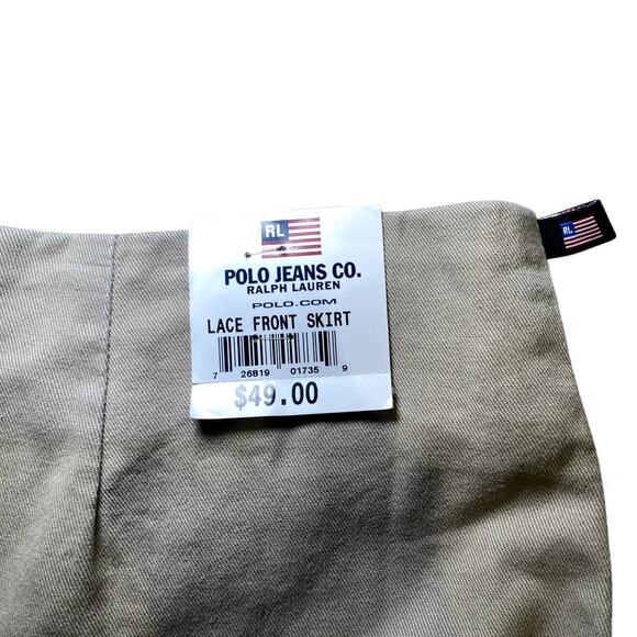 Ralph Lauren Dresses & Skirts - Ralph Lauren Polo Jeans Co. Tan Lace Skirt - Size 12